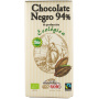 Ciocolata neagra fairtrade, fara gluten Eco-Bio 94% cacao 100g - Chocolates Sole