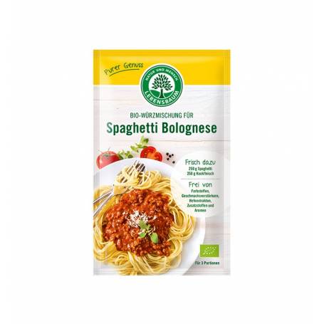 Amestec de condimente pentru Spaghetti Bolognese, eco-bio, 35g - Lebensbaum