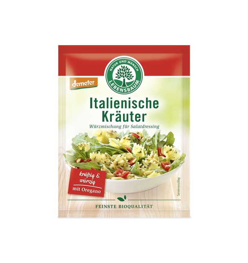 Amestec de condimente pentru salata italiana, eco-bio,15g - lebensbaum