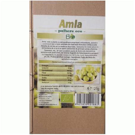 Amla pulbere eco-bio 125g Deco Italia