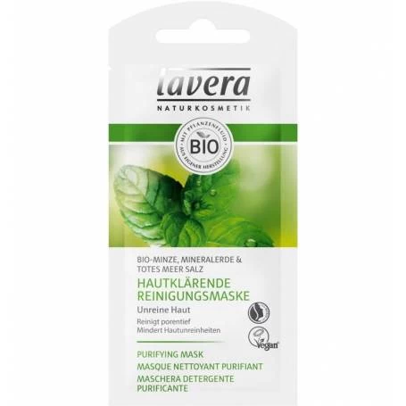 Masca bio purificatoare pentru piele, 10ml - Lavera