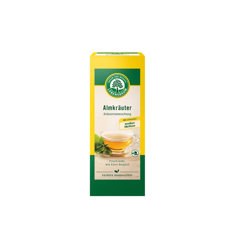 Ceai cu ierburi alpine, eco-bio, 30g - lebensbaum