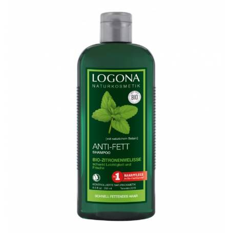 Sampon anti grasime cu roinita, eco-bio,  250 ml - LOGONA