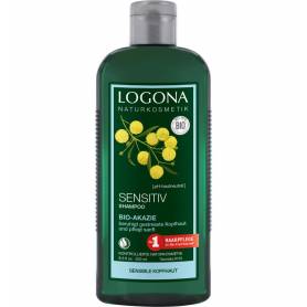 Sampon unisex, pentru scalp sensibil, cu acacia, eco-bio 250ml - LOGONA