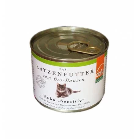 Hrana pentru pisici cu Pate de Pui, 200 g - Defu