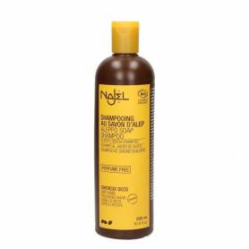 Sampon bio cu sapun de Alep pentru par uscat 500ml – NAJEL