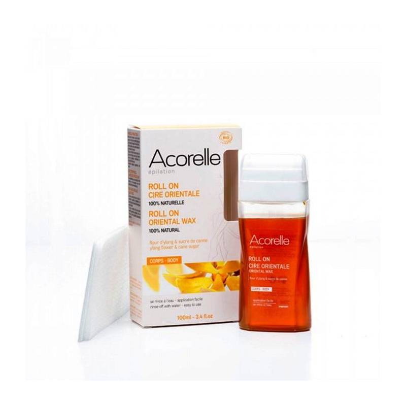 Roll on ceara epilare cu zahar orientala cu ylang 100ml BIO - Acorelle