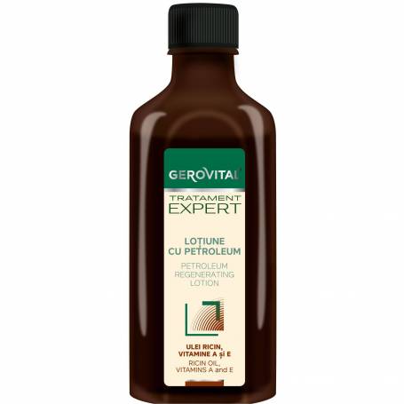 Lotiune cu petroleum tratament expert 100ml, Gerovital