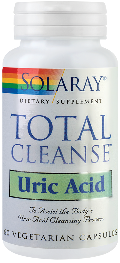 Total cleanse uric acid 60cps - solaray - secom