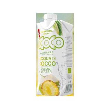 Apa de cocos cu suc de ananas eco-bio 330ml, Deco Italia