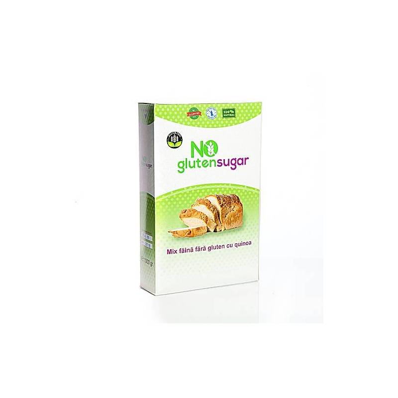 Mix faina fara gluten cu quinoa 1000g, NO GLUTENSUGAR