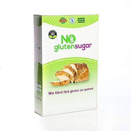 Mix faina fara gluten cu quinoa 1000g, NO GLUTENSUGAR