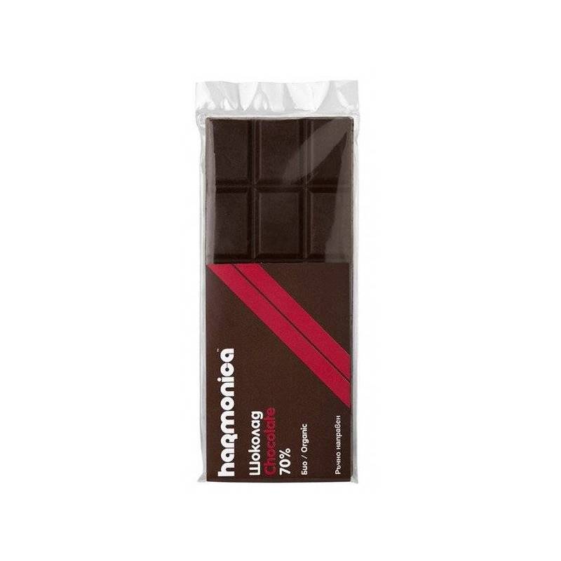 CIOCOLATA NEAGRA BIO 70% CACAO 80g, Harmonica