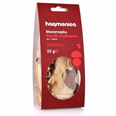 CIUPERCI DESHIDRATATE PORCINI BIO 25g, Harmonica