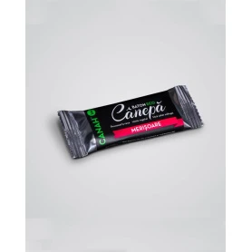 Baton raw bio cu seminte de canepa si merisoare 48g CANAH