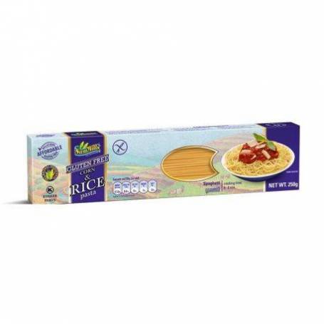 Spaghetti din Porumb si Orez fara gluten 250g, Sam Mills