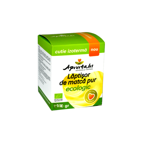 Laptisor de matca pur eco-bio 100g - Apivitalis