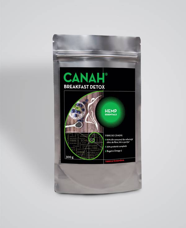 Breakfast detox - fibre de canepa 300g canah