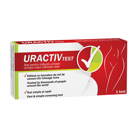 Test pentru infectii urinare Uractiv Test 1buc, Fiterman Pharma