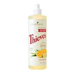 Detergent vase thieves dish soap, young living