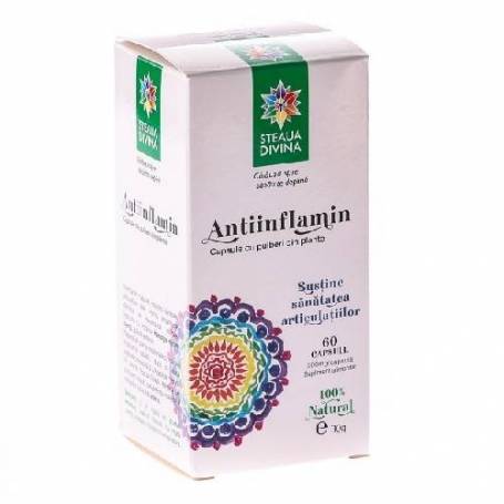 ANTIINFLAMIN 500mg 60cps, Steaua Divina