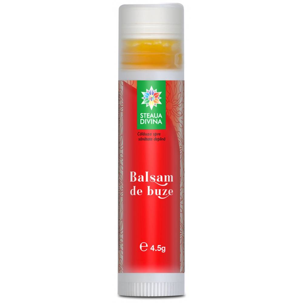 Balsam Buze Hidratant Natural Cu Catina 4,5g, Steaua Divina