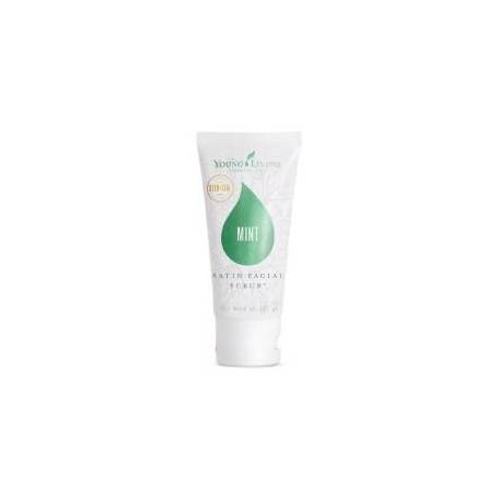 Gel exfoliant pentru ten cu Menta Satin Facial Scrub Mint 57g, Young Living