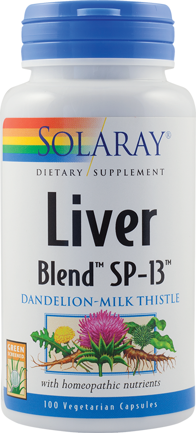 Liver blend - 100cps - solaray - secom