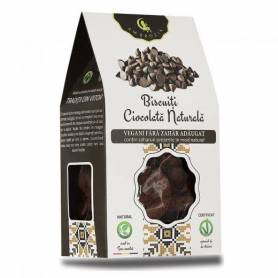 BISCUITI VEGANI CU CIOCOLATA NATURALA 150g, Hiper Ambrozia