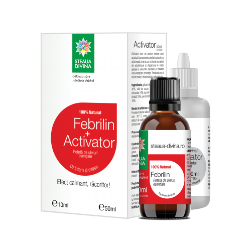 Kit febrilin 10ml + activator 50ml, steaua divina