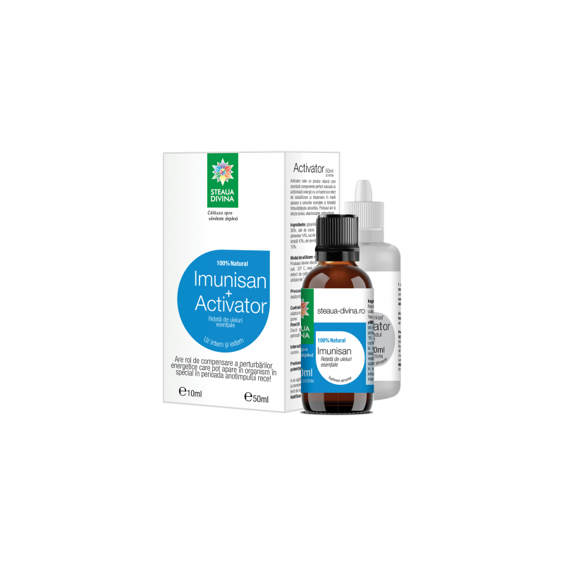 Kit IMUNISAN 10ml + ACTIVATOR 50ml, Steaua Divina