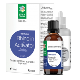 Kit RHINOLIN 10ml + ACTIVATOR 50ml, Steaua Divina
