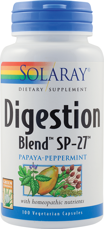 Digestion blend - 100cps - solaray - secom