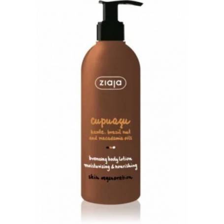 Lotiune de corp autobronzanta Cupuacu 300 ml, Ziaja