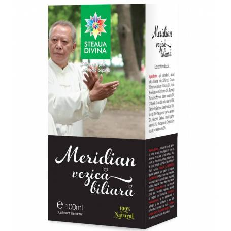 MERIDIAN VEZICA BILIARA TINCTURA 100ml, Steaua Divina