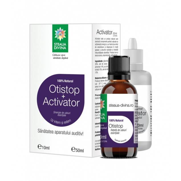 Otistop 10ml + activator 50ml, steaua divina