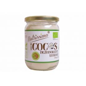Ulei Cocos dezodorizat eco-bio 1000ml, Nutrissimo