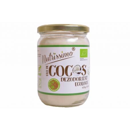 Ulei Cocos dezodorizat eco-bio 1000ml, Nutrissimo