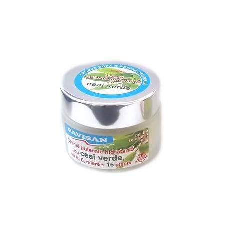 VIRGINIA CREMA PUTERNIC HIDRATANTA CU CEAI VERDE 40ml, Favisan