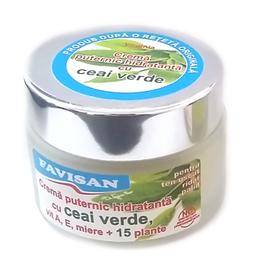 Virginia Crema Puternic Hidratanta Cu Ceai Verde 40ml, Favisan