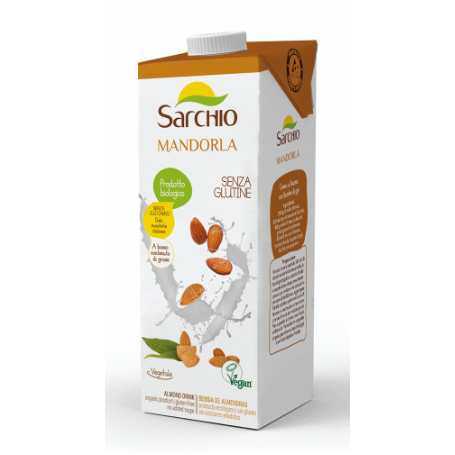 Lapte vegetal cu migdale eco-bio 1l, Sarchio
