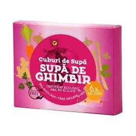 Cuburi Supa de Ghimbir 6 x 10g - Sonnentor