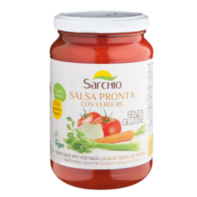 Sos fara gluten cu legume eco-bio 340g, Sarchio