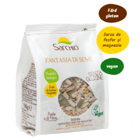 Seminte mixte fara gluten eco-bio 180g, Sarchio