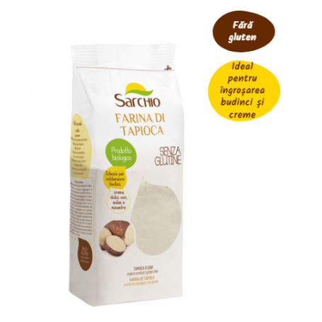 Faina de tapioca fara gluten eco-bio 250g, Sarchio