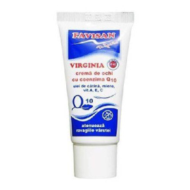 VIRGINIA CREMA DE OCHI CU COENZIMA Q10 30ml, Favisan