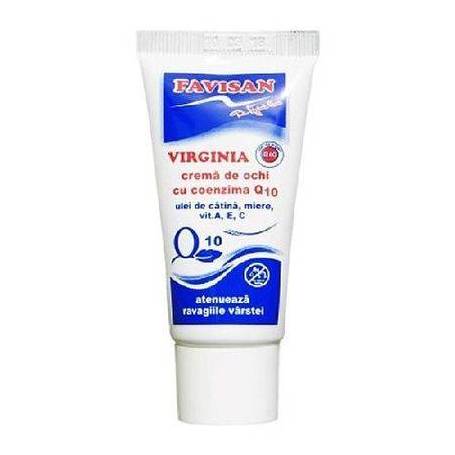 VIRGINIA CREMA DE OCHI CU COENZIMA Q10 30ml, Favisan