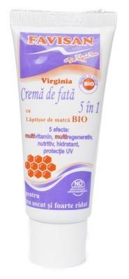 Virginia Crema De Fata 5 In 1 Laptisor De Matca Bio 40ml, Favisan
