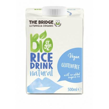Lapte vegetal de orez eco-bio 500ml, The Bridge