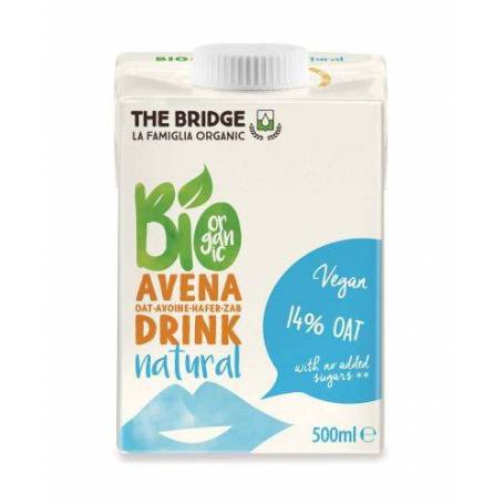 Lapte vegetal de ovaz eco-bio 500ml, The Bridge